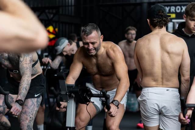 Jak Leese HYROX training