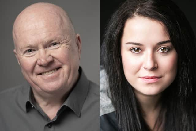 Dani Harmer will appear alongside the previously announced Steve McFadden