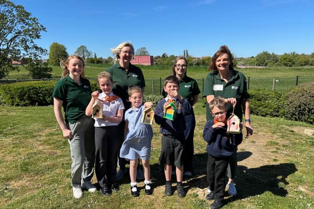 Northamptonshire pupils from Hayfield Cross Church of England School built and decorated bird boxes alongside Orbit Homes colleagues as part of the housebuilder’s free ‘Eco Buddies’ educational programme.