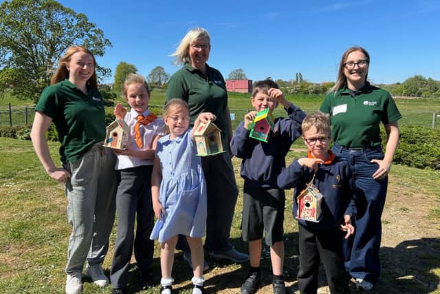 Pupils from Hayfield Cross Church of England School in Barton Seagrave are the latest group of students to become ‘Eco Buddies’ with affordable housebuilder Orbit Homes.