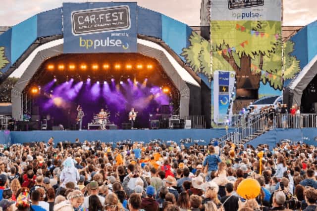 The main stage
