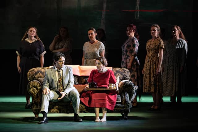 WNO The Flying Dutchman - Leonardo Caimi (Erik), Rachel Nicholls (Senta) & Cast of The Flying Dutchman