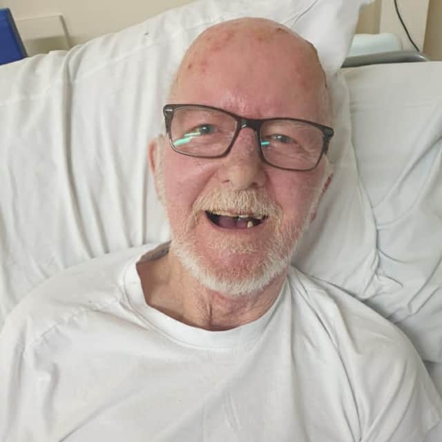 Richard Hughes from Kettering suffered a rare brain stem stroke