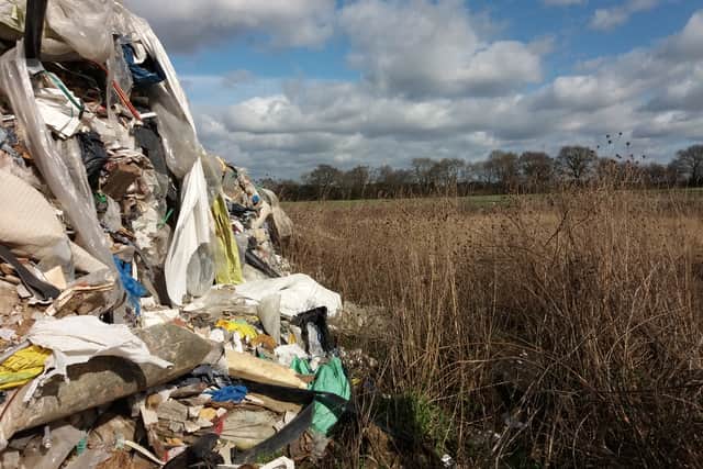 More work is needed to help prevent the huge problems created by fly-tipping