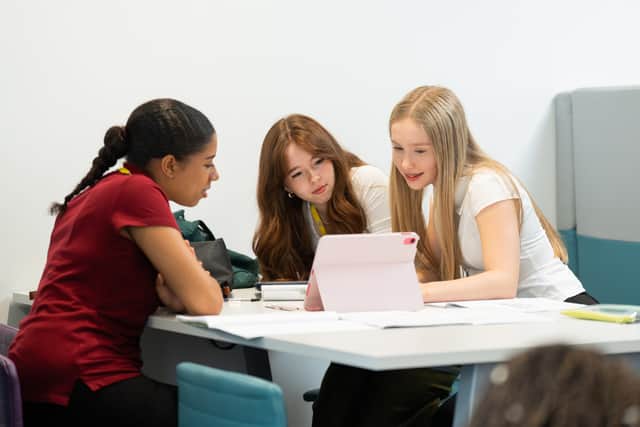 6th Form students at Northampton School for Girls