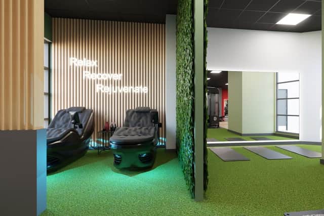 The gym is being extended at Danes Camp Leisure Centre