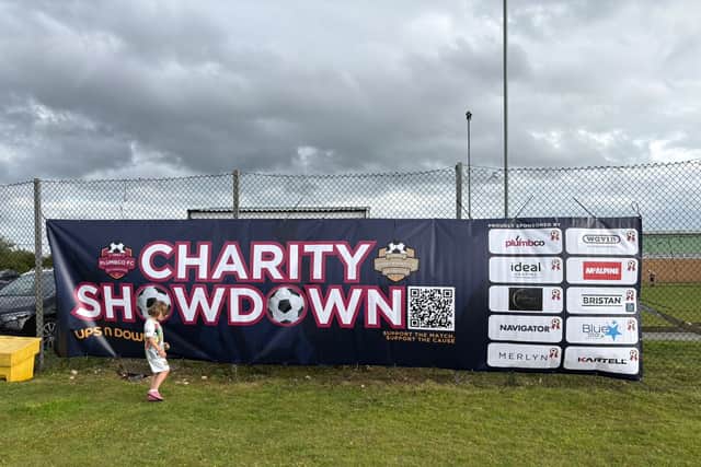 Plumbco Charity Showdown Banner