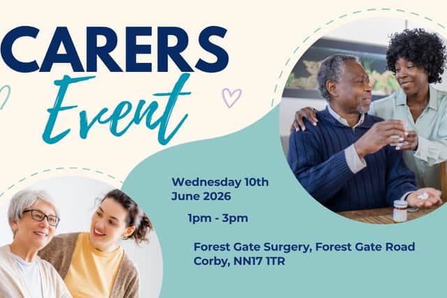 Carers event graphic