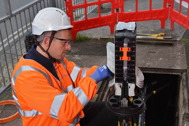 People can use the Openreach website to check if they can upgrade.