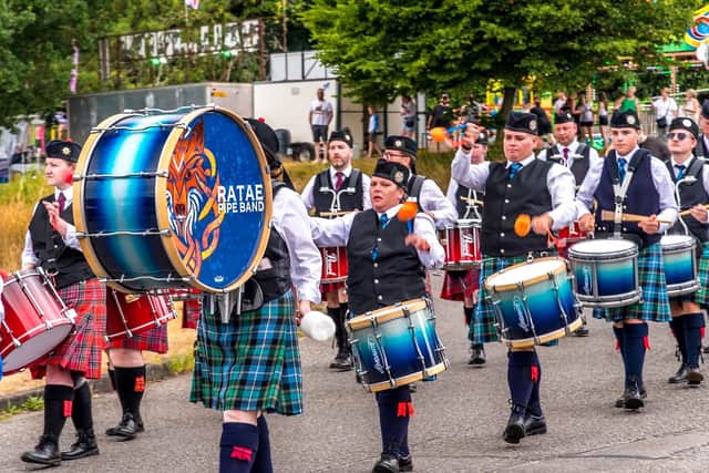 Corby Highand Gathering Massed Pipe Bands 2025