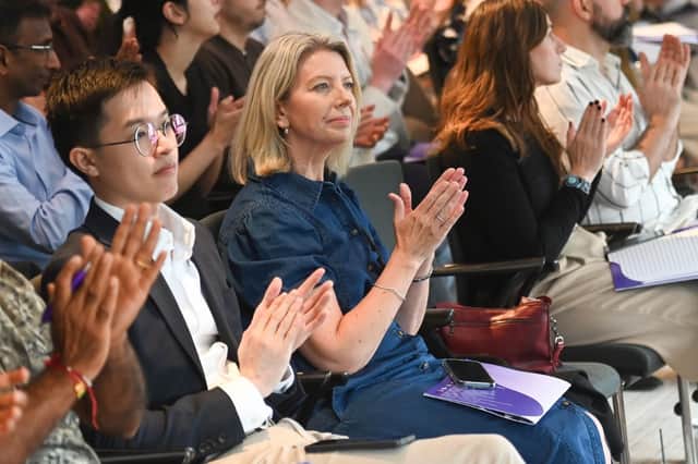 Audience members at The Psoriasis Association annual conference, 2025
