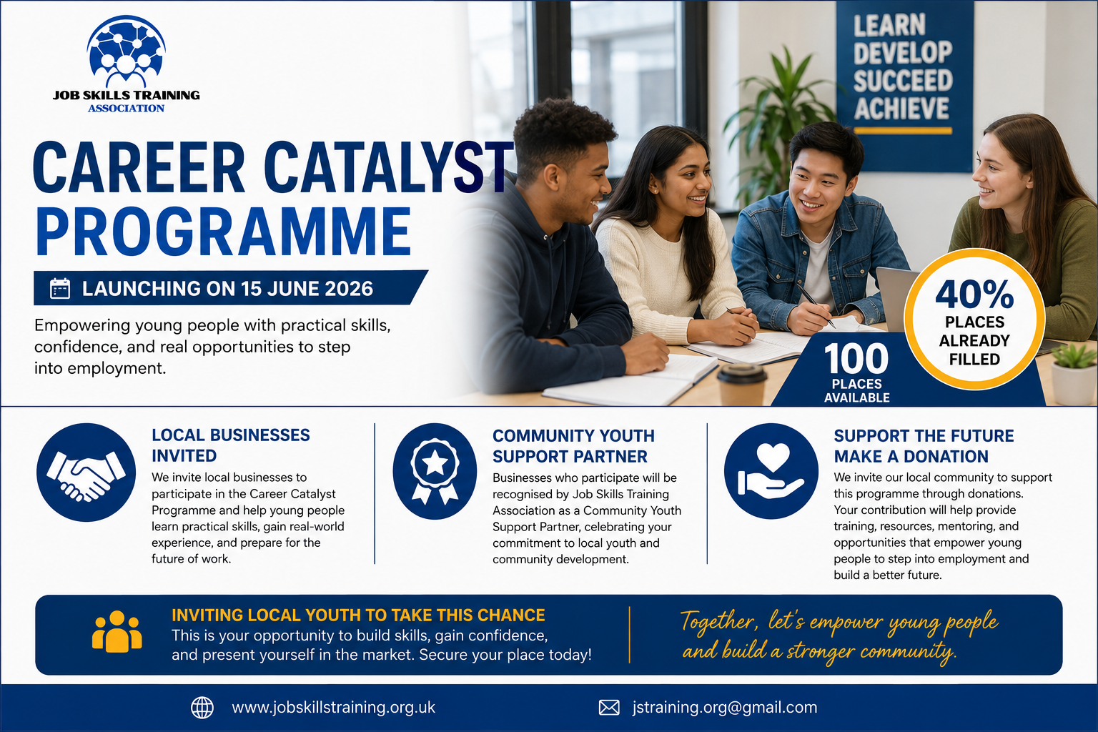 Career Catalyst Programme launches on 15 June 2026 – Local businesses ...
