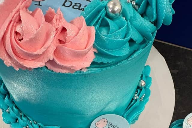 Celebration cake made by Lets Cake