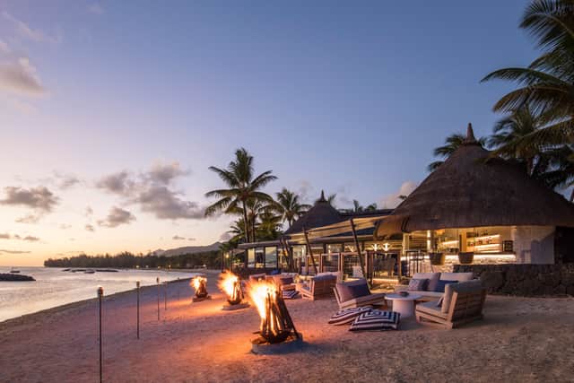 Balmy nights on an exotic beach