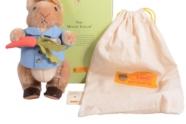 Beatrix Potter plush toys that sold for £170