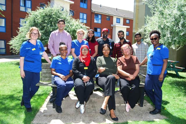 Some of the Research Team at KGH on Red4Research Day on June 19 – a day celebrating the work of researchers.