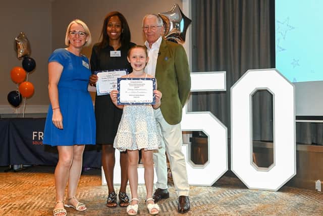Eight Year old Woo won the Young Entrepreneur Award