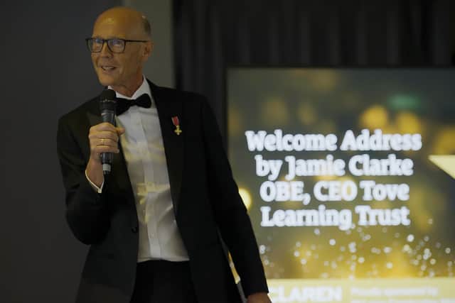Jamie Clarke OBE, CEO Tove Learning Trust - Pride of Tove Awards