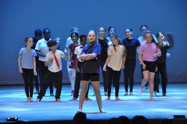 Children from a Nene Education Trust school performing in this year's Whole Child Project