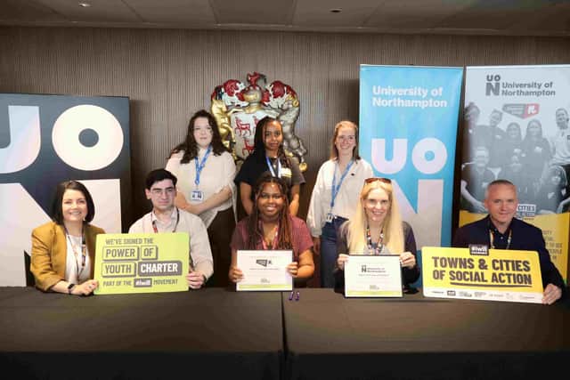 UON signs the Power of Youth Charter.