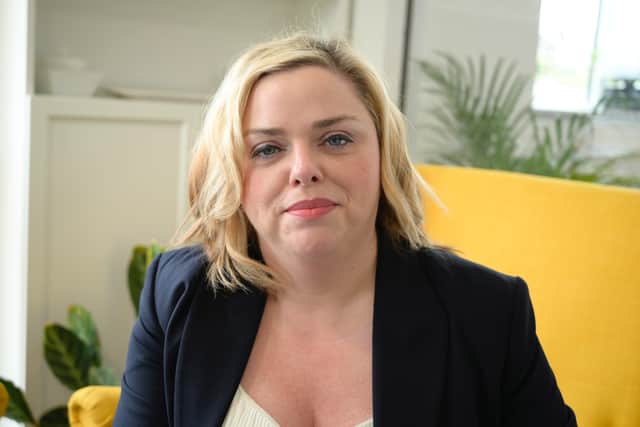 Frances B. Lafferty, Northamptonshire hypnotherapist and workplace wellbeing specialist, who created the Northamptonshire Community Wellbeing Project 2026 to listen to local voices and understand the challenges affecting wellbeing across the community.