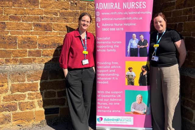 The service runs free, informal Dementia drop-in sessions across Northamptonshire