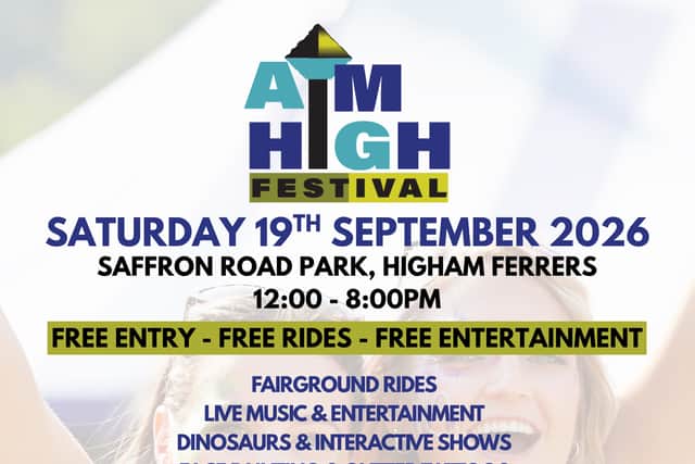 Poster for Aim High Festival 19/9/26