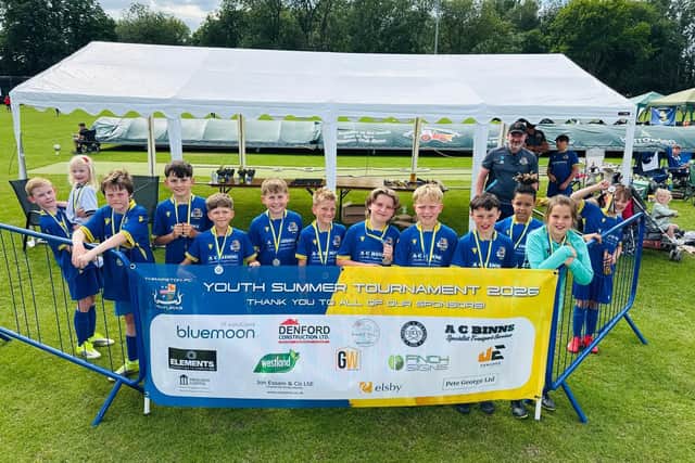 Members of Thrapston Venturas FC