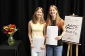 Twin sisters Aurelia & Laura who achieved 16 grade 9s between them
