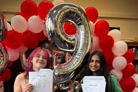 Students Kiera and Lakshana from Wrenn School