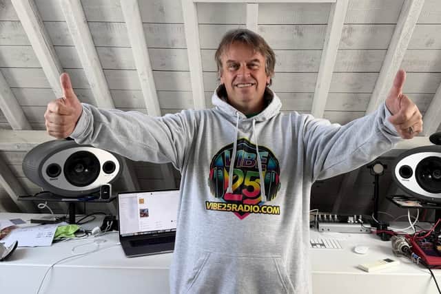 Chicane is a presenter and patron at the station.