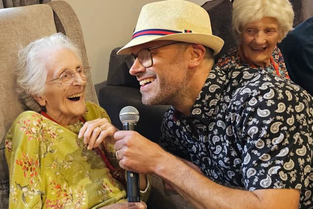 Friendship Day celebrated at Elm Bank Care Home in Kettering.