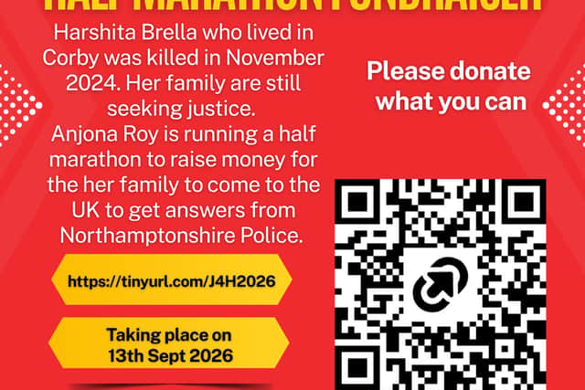 Donate to the fundraising for Harshita Brella's family