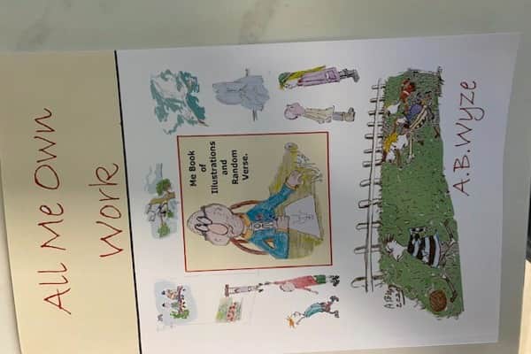Latest Book of Cartoons with Poems