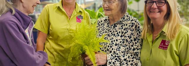 Bosworth's Garden Centre welcome Elm Bank Care Home residents for a lovely afternoon.