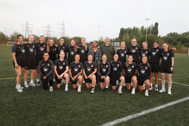 NTFC Women's Squad with Commsave