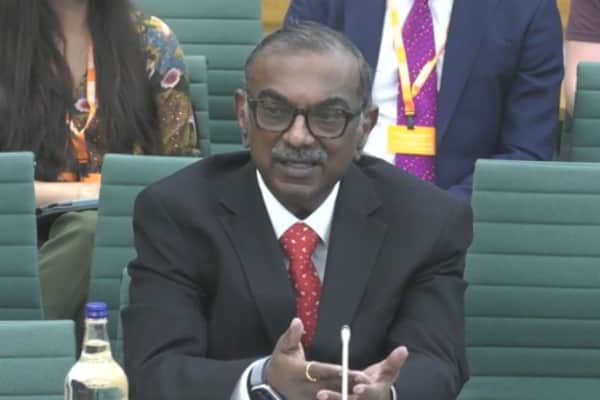 Dr Sachin Sankar gives evidence to the Parliamentary Health and Social Care Committee