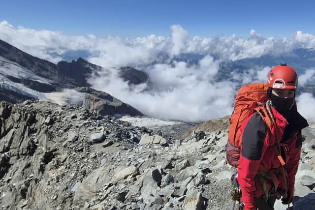 Above the clouds