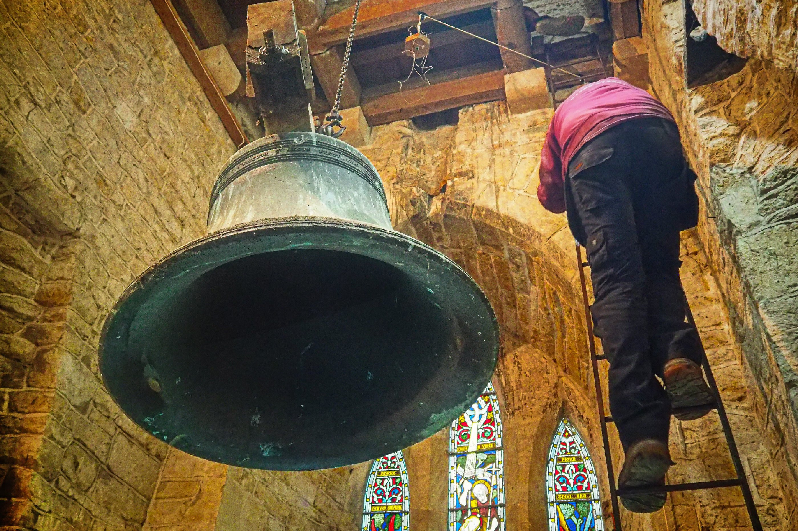 Stoke Albany Church bells head off for renovation