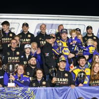 Northampton-based NAPA Racing UK signs off historic BTCC season with a one-two at Brands Hatch