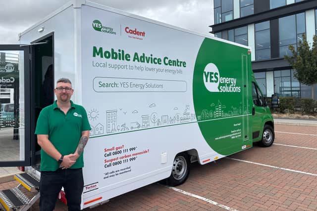 The Mobile Advice Centre will be travelling across the region to support households this winter