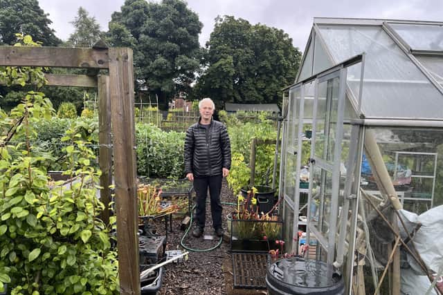 Pictured is Northern NAS representative, Guy Herzmark on his allotment