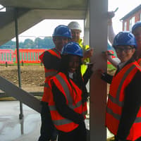 Students leave their mark on Hatton's new school building in Wellingborough
