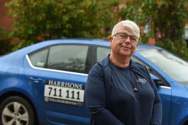 Ria doesn’t just drive around her community. She is part of it