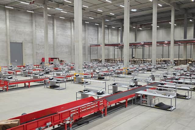 Southgate supplied and installed almost 150 pack benches in just four and a half weeks