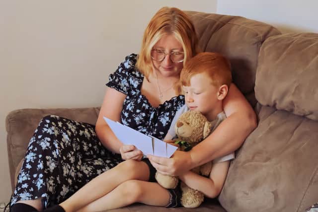 Kyla Sanders reflects on her experience of hospice care with her young son.