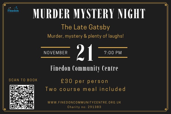 Murder, mystery and a touch of Gatsby glamour coming to Finedon ...