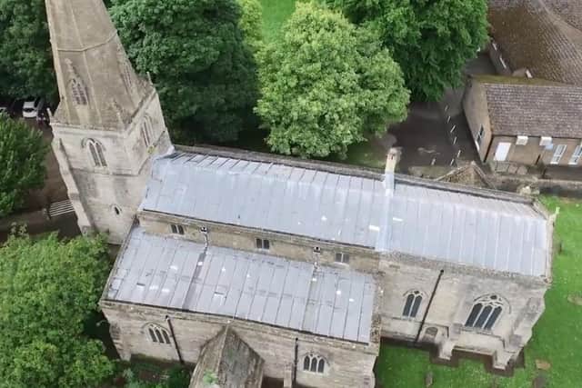 St John the Baptist Church in the Corby Old Village