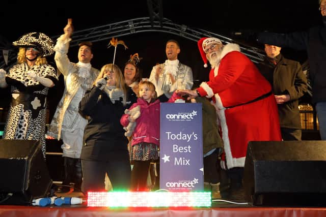 Action from last year's big switch-on.