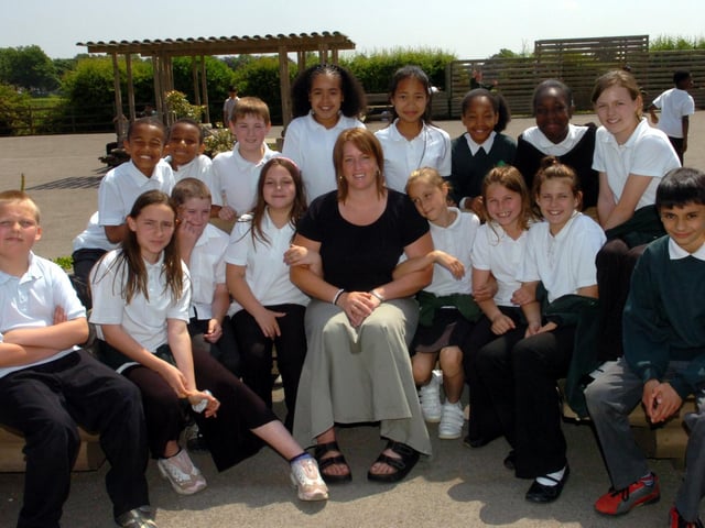 Oakway Junior School Wellingborough teacher of the year nomination
Clare Wallace pictured with members of her class.
Tuesday, 06 June 2006
